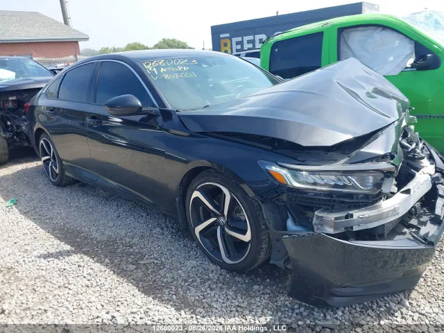 2019 Honda Accord Sport 1.5t VIN 1HGCV1F3XKA807601 фото 1