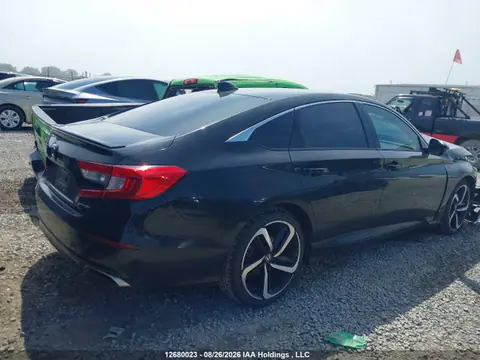 2019 Honda Accord Sport 1.5t VIN 1HGCV1F3XKA807601 фото 4
