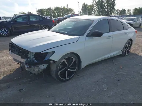 2022 Honda Accord Sport 1.5t VIN 1HGCV1F31NA801075 фото 2