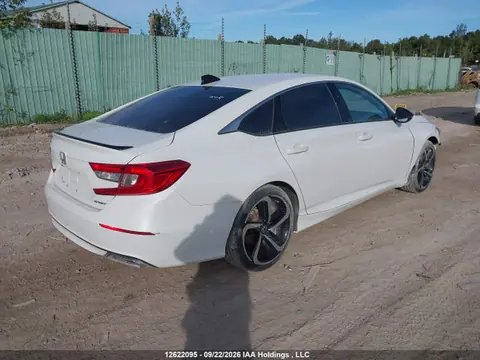 2022 Honda Accord Sport 1.5t VIN 1HGCV1F31NA801075 фото 4