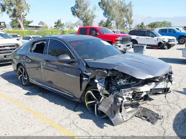 2019 Honda Accord Sport 2.0t VIN 1HGCV2F39KA033685 фото 1
