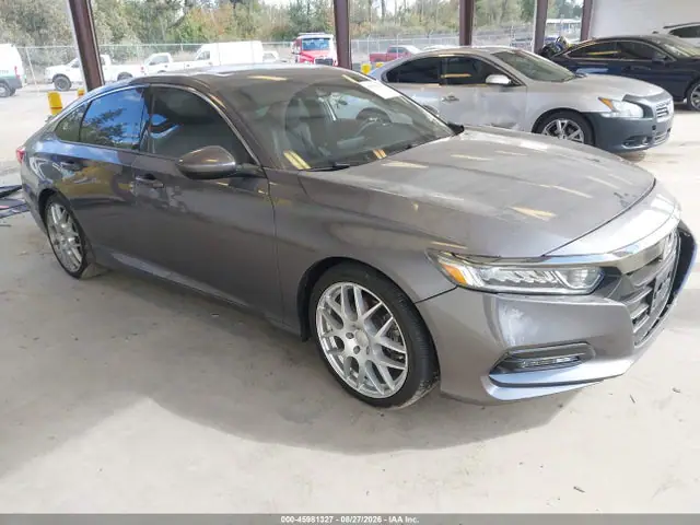 1HGCV2F39KA024467 — 2019 Honda Accord Sport 2.0T, Передняя часть слева (Left Front), фото до ремонта