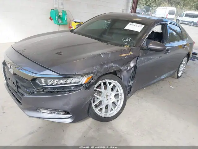 1HGCV2F39KA024467 — 2019 Honda Accord Sport 2.0T, фото 2 с аукциона IAAI 30.09.2026, Передняя часть слева