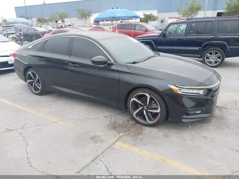 1HGCV2F31LA027915 — 2020 Honda Accord Sport 2.0T, Угон (Theft), фото до ремонта