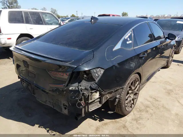 1HGCV2F39MA007753 — 2021 Honda Accord Sport 2.0T, фото 4 с аукциона IAAI 30.09.2026, Передняя и задняя части