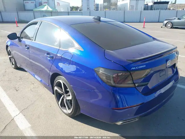 2021 Honda Accord Sport 2.0t VIN 1HGCV2F33MA014925 фото 3