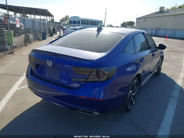 2021 Honda Accord Sport 2.0t VIN 1HGCV2F33MA014925 фото 4