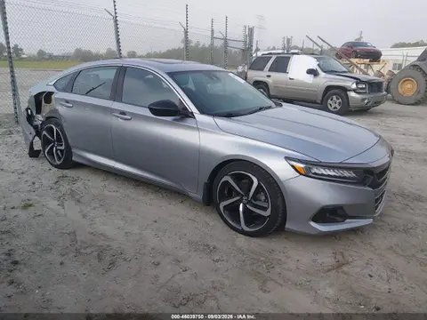 1HGCV2F36NA004505 — 2022 Honda Accord Sport 2.0T, Задняя часть справа (Right Rear), фото до ремонта