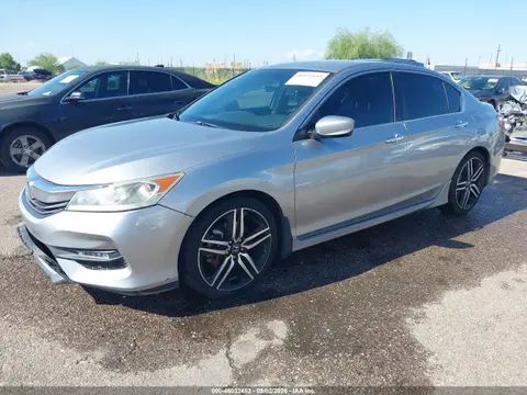 2017 Honda Accord Sport Se VIN 1HGCR2F14HA213250 фото 2