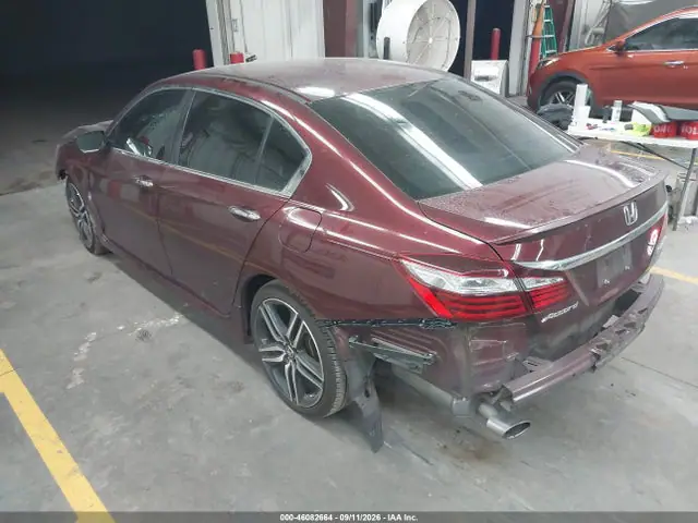 1HGCR2F14HA234132 — 2017 Honda Accord Sport SE, фото 3 с аукциона IAAI 29.09.2026, Передняя часть
