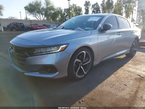 2021 Honda Accord Sport Special Edition VIN 1HGCV1F42MA049152 фото 2