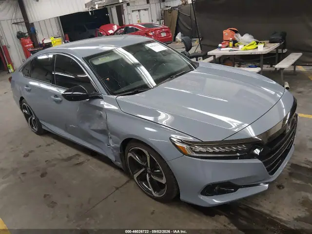 1HGCV1F4XMA114734 — 2021 Honda Accord Sport Special Edition, Правый бок (Right Side), фото до ремонта