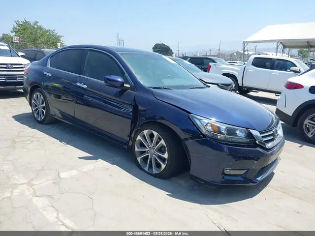 1HGCR2F51EA082731 — 2014 Honda Accord Sport, Передняя часть справа (Right Front), фото до ремонта