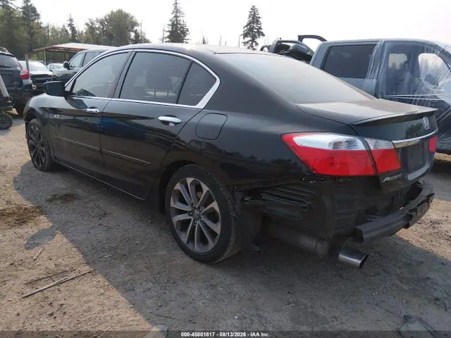 1HGCR2F55EA107176 — 2014 Honda Accord Sport, фото 3 с аукциона IAAI 30.09.2026, Передняя часть