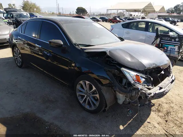 1HGCR2F57EA228369 — 2014 Honda Accord Sport, Передняя часть (Front End), фото до ремонта
