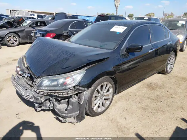 1HGCR2F57EA228369 — 2014 Honda Accord Sport, фото 2 с аукциона IAAI 14.10.2026, Передняя часть
