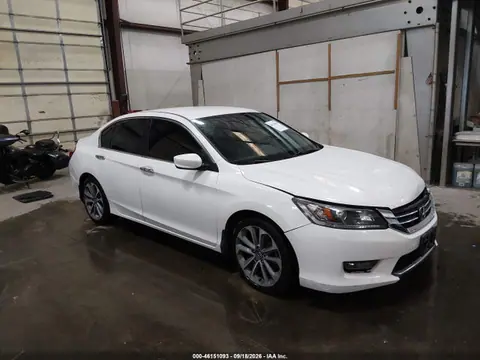 1HGCR2F51EA033674 — 2014 Honda Accord Sport, Передняя часть (Front End), фото до ремонта