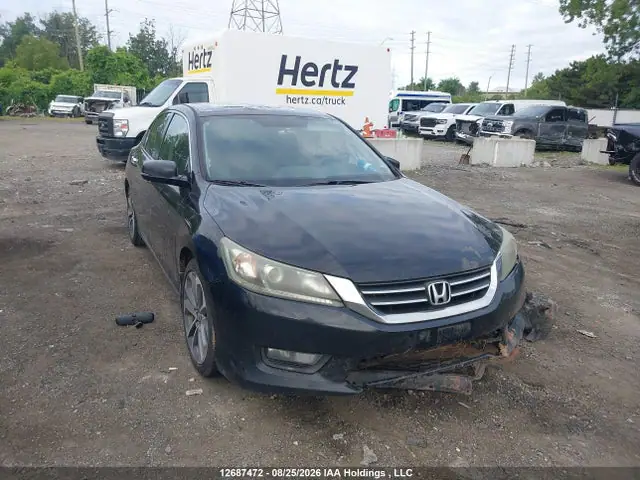 1HGCR2E51FA809417 — 2015 Honda Accord Sport, Передняя часть (Front), фото до ремонта