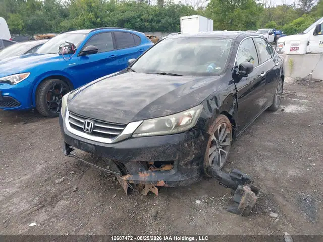 1HGCR2E51FA809417 — 2015 Honda Accord Sport, фото 2 с аукциона IAAI 29.09.2026, Передняя часть