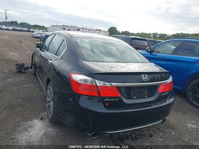 1HGCR2E51FA809417 — 2015 Honda Accord Sport, фото 3 с аукциона IAAI 29.09.2026, Передняя часть