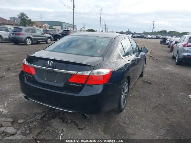 1HGCR2E51FA809417 — 2015 Honda Accord Sport, фото 4 с аукциона IAAI 29.09.2026, Передняя часть