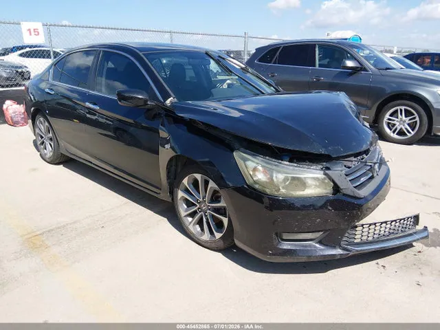 2015 Honda Accord Sport VIN 1HGCR2E50FA044376 фото 1