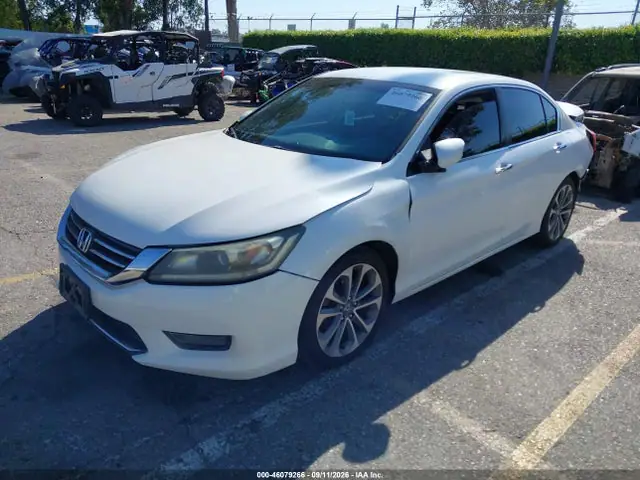 2015 Honda Accord Sport VIN 1HGCR2F52FA135809 фото 2