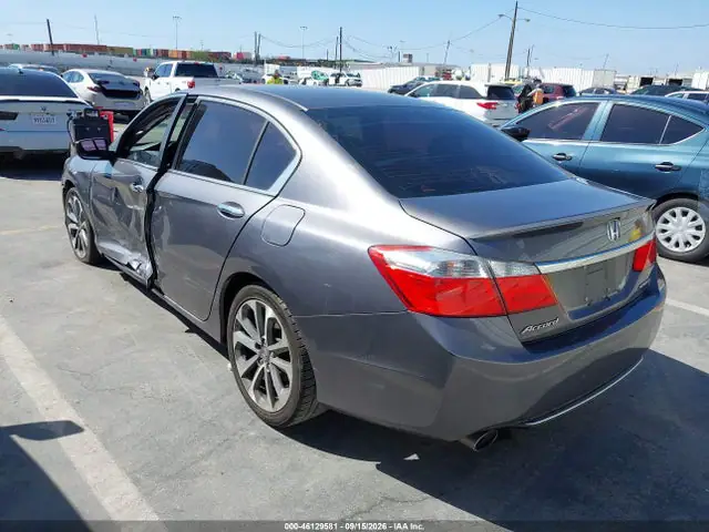 1HGCR2F54FA125413 — 2015 Honda Accord Sport, фото 3 с аукциона IAAI 14.10.2026, Левый бок