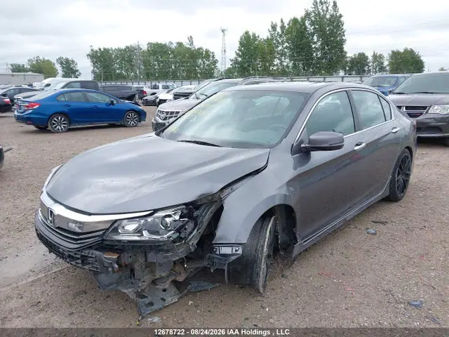 1HGCR2F5XGA806127 — 2016 Honda Accord Sport, фото 2 с аукциона IAAI 14.10.2026, Передняя часть