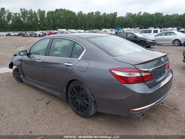 1HGCR2F5XGA806127 — 2016 Honda Accord Sport, фото 3 с аукциона IAAI 14.10.2026, Передняя часть