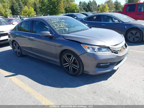 1HGCR2F51GA800992 — 2016 Honda Accord Sport, Передняя часть (Front), фото до ремонта