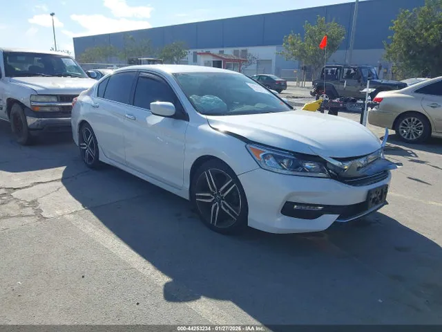 2016 Honda Accord Sport VIN 1HGCR2F58GA132270 фото 1