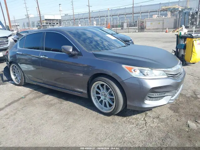 1HGCR2F57GA154471 — 2016 Honda Accord Sport, Задняя часть (Rear), фото до ремонта