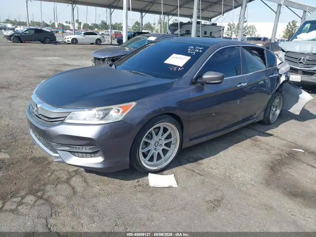 1HGCR2F57GA154471 — 2016 Honda Accord Sport, фото 2 с аукциона IAAI 29.09.2026, Задняя часть