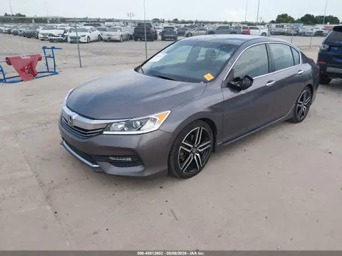 2016 Honda Accord Sport VIN 1HGCR2F54GA019979 фото 2