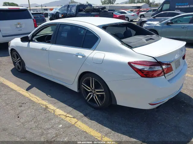 1HGCR2F53GA171140 — 2016 Honda Accord Sport, фото 3 с аукциона IAAI 29.09.2026, Передняя и задняя части