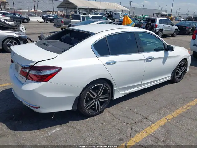 1HGCR2F53GA171140 — 2016 Honda Accord Sport, фото 4 с аукциона IAAI 29.09.2026, Передняя и задняя части