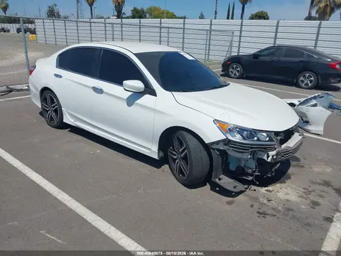 1HGCR2F59GA229882 — 2016 Honda Accord Sport, Передняя часть (Front End), фото до ремонта