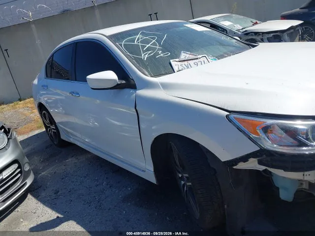 2016 Honda Accord Sport VIN 1HGCR2F56GA190409 фото 1
