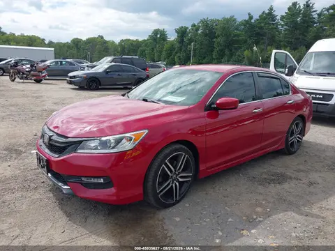 2016 Honda Accord Sport VIN 1HGCR2F5XGA029397 фото 2