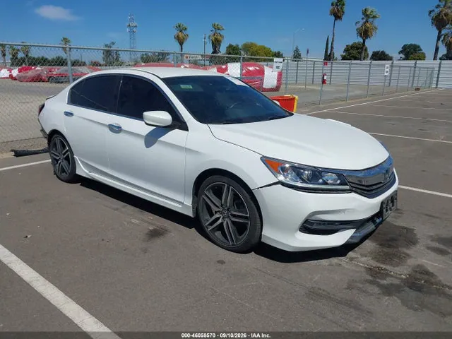 2016 Honda Accord Sport VIN 1HGCR2F63GA198167 фото 1
