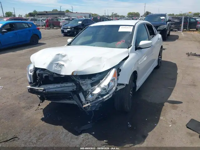 1HGCR2F53GA066341 — 2016 Honda Accord Sport, фото 2 с аукциона IAAI 14.10.2026, Передняя часть