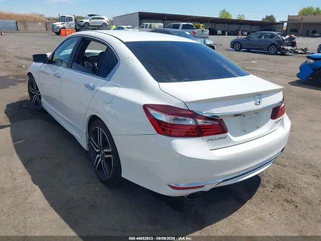 1HGCR2F53GA066341 — 2016 Honda Accord Sport, фото 3 с аукциона IAAI 14.10.2026, Передняя часть