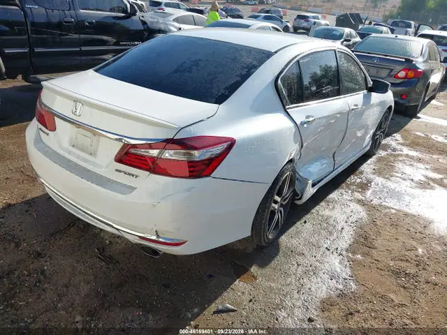 2016 Honda Accord Sport VIN 1HGCR2F5XGA175458 фото 4