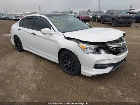 1HGCR2E56HA809920 — 2017 Honda Accord Sport, Передняя часть (Front), фото до ремонта