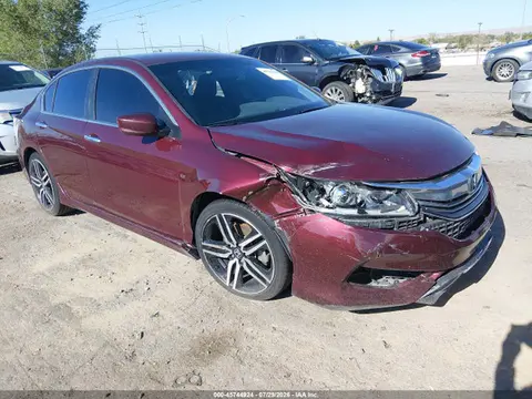 1HGCR2F50HA282892 — 2017 Honda Accord Sport, Передняя часть (Front End), фото до ремонта