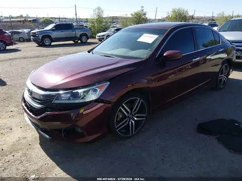 2017 Honda Accord Sport VIN 1HGCR2F50HA282892 фото 2