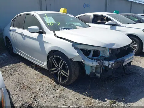 1HGCR2F55HA220663 — 2017 Honda Accord Sport, Передняя часть (Front End), фото до ремонта