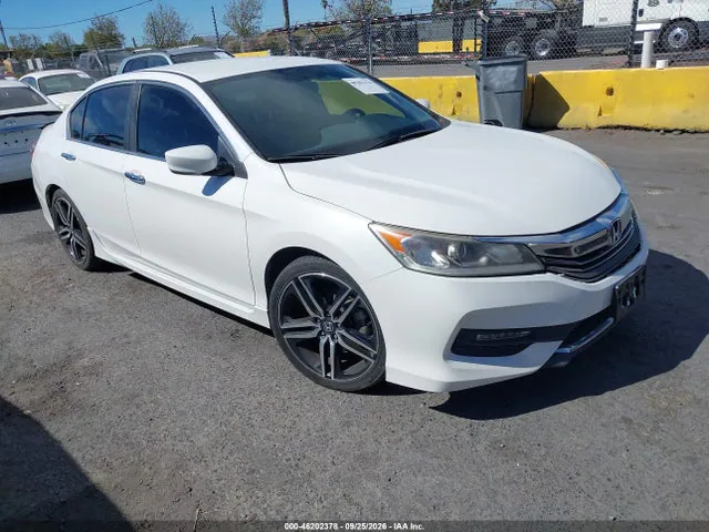2017 Honda Accord Sport VIN 1HGCR2F5XHA024721 фото 1