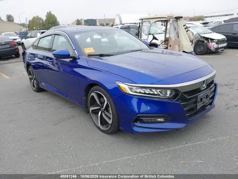 1HGCV1F38JA806767 — 2018 Honda Accord Sport, Задняя часть (Rear), фото до ремонта